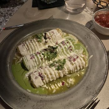 Javier's - Crab, lobster and shrimp enchiladas - Mexican Near Me - Newport Coast, California