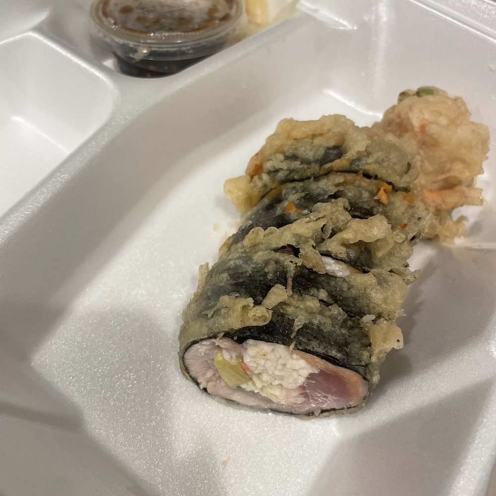 Crazy Rock'N Sushi - Where's the rest of our roll??? Did an employee get hungry? - Sushi Bars Near Me - Irvine, California