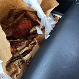 the inside of a paper bag