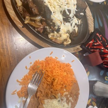 Mi Cancun - Angier - Steak and Cheese; Rice and Beans - Mexican Near Me - Angier, North Carolina
