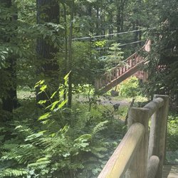 This is the back bridge that leads to another cabin!