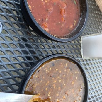 Las Margaritas - two bowls of salsa on a table - Mexican Near Me - Issaquah, Washington
