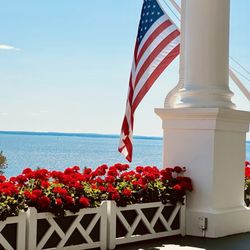 Grand Hotel - View from the iconic porch