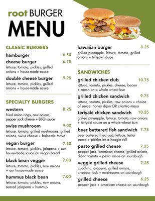 Menu photo 4 Root Burger Goleta, CA Menu photo 4 Root Burger Goleta, CA