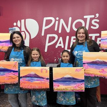 Pinot's Palette - Great mom and me day! - Paint & Sip Near Me - Brick Township, New Jersey