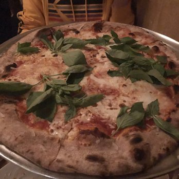 Lucali - Margarita Pie Pizza - Pizza Near Me - Brooklyn, New York