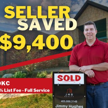 JMR Realty Oklahoma - This Oklahoma City seller sold their home for 1% list fee and saved $9,400 on realtor fees. - Real Estate Agents Near Me - Edmond, Oklahoma JMR Realty Oklahoma - This Oklahoma City seller sold their home for 1% list fee and saved $9,400 on realtor fees. - Real Estate Agents Near Me - Edmond, Oklahoma