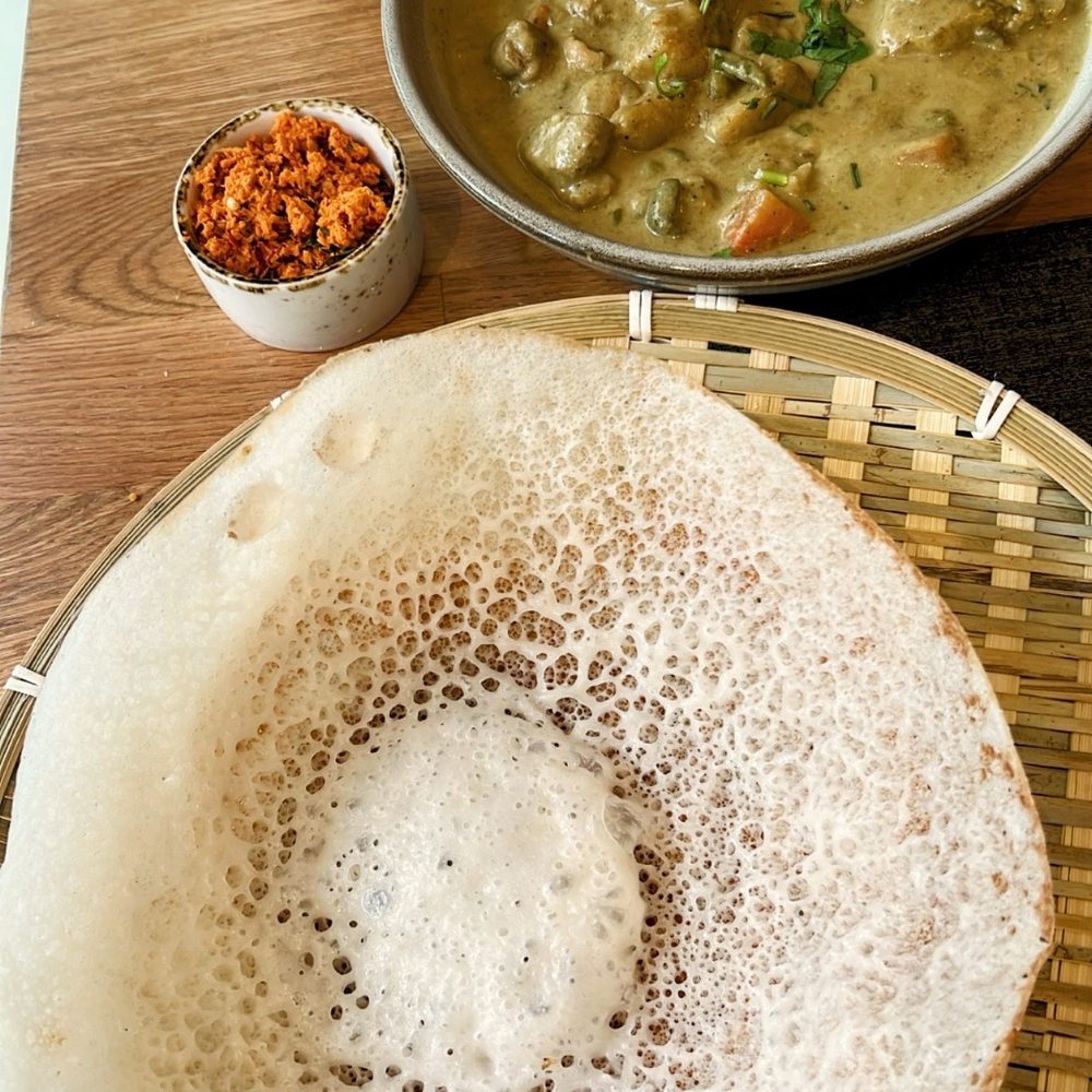 Lungi - Aapam and mutton stew - Cocktail Bars Near Me - New York, New York