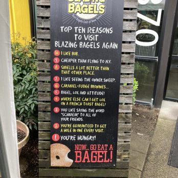 Blazing Bagels - Bakeries Near Me - Redmond, Washington