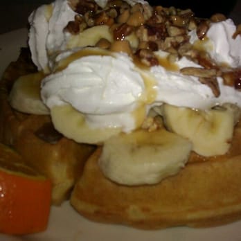 Ocean Diner - Banana butter pecan waffle - Diners Near Me - Hermosa Beach, California