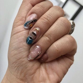Akiko Nails - 2 weeks later. Nails by Michelle - Nail Salons Near Me - New York, New York