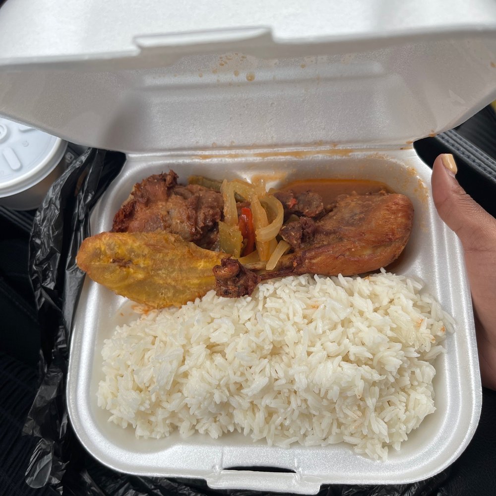 This is the stew chicken This is the stew chicken