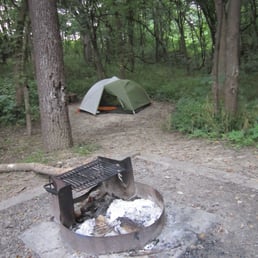 Campsite #26. Nice, secluded tent pad (dirt surface). Campsite #26. Nice, secluded tent pad (dirt surface).