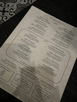Menu photo 3 Saigon Social New York, NY Menu photo 3 Saigon Social New York, NY