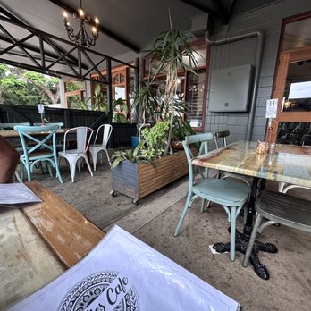 Oodies Cafe - Outside dining area. - Coffee & Tea Near Me - Bundaberg North, QLD Oodies Cafe - Outside dining area. - Coffee & Tea Near Me - Bundaberg North, QLD