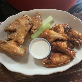 Louie's Bar and Grill - Wings-half Parmesan & garlic and 1/2 teriyaki - Bars Near Me - Anderson, South Carolina Louie's Bar and Grill - Wings-half Parmesan & garlic and 1/2 teriyaki - Bars Near Me - Anderson, South Carolina