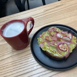 Café Pearl - London Fog and toast