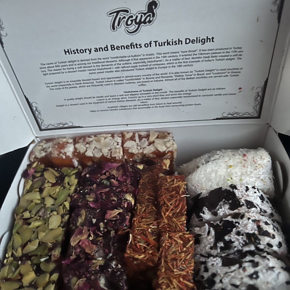 Troya - Turkish delight - Desserts Near Me - Monterey, California Troya - Turkish delight - Desserts Near Me - Monterey, California