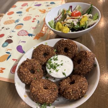 Sofra Grill - Falafels and side salad - Mediterranean Near Me - South San Francisco, California