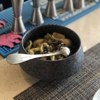 Botte Bar - Orecchiette Salsiccia e Rapini - Cocktail Bars Near Me - Astoria, New York Botte Bar - Orecchiette Salsiccia e Rapini - Cocktail Bars Near Me - Astoria, New York