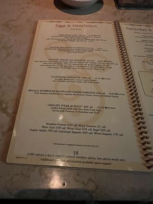 Menu photo 4 The Cheesecake Factory Cerritos, CA