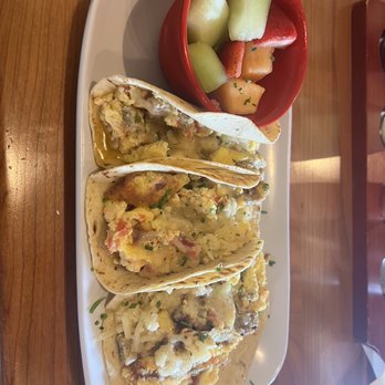 Ruby Sunshine Charlotte Southend - Breakfast tacos with a side of fruit - Breakfast & Brunch Near Me - Charlotte, North Carolina Ruby Sunshine Charlotte Southend - Breakfast tacos with a side of fruit - Breakfast & Brunch Near Me - Charlotte, North Carolina