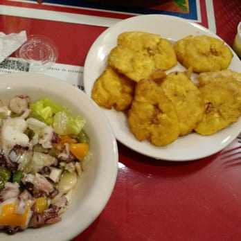 Casa Adela - Octopus Salad and tostones - Latin American Near Me - New York, New York