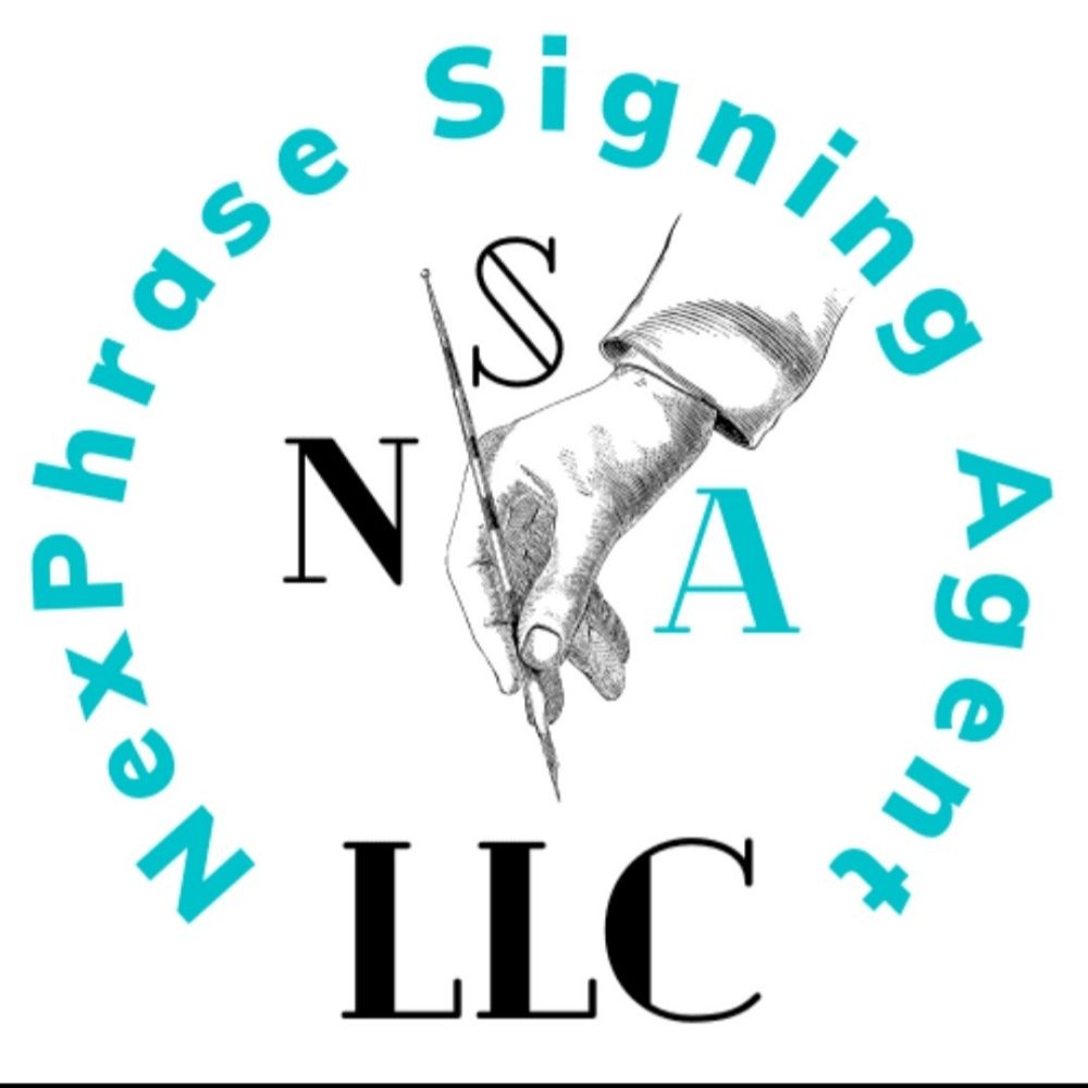 NEXPHRASE SIGNING AGENT Chicago, Illinois Notaries Phone Number