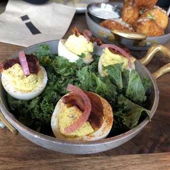 Eureka! - Deviled eggs - American Near Me - Hawthorne, California