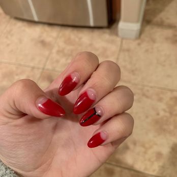 Nail Galleria - Did not come out like reference I wanted, but at least she re-did them? - Nail Salons Near Me - Bakersfield, California Nail Galleria - Did not come out like reference I wanted, but at least she re-did them? - Nail Salons Near Me - Bakersfield, California