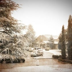 Universidad Francisco de Vitoria - Nieve en la UFV