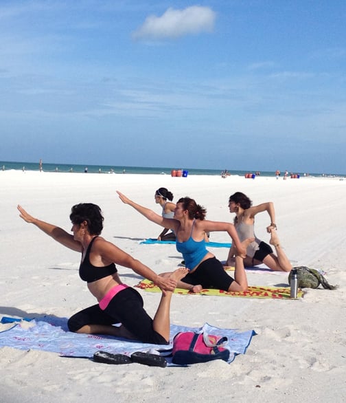 Beach Yoga Pinellas Image