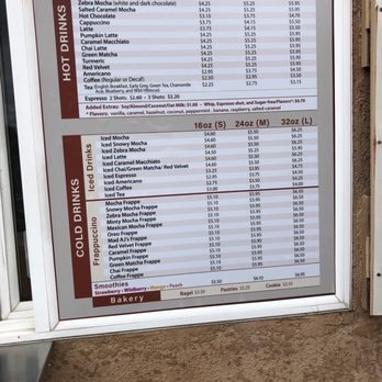 Aj's Coffee - Menu - Coffee & Tea Near Me - Dublin, California