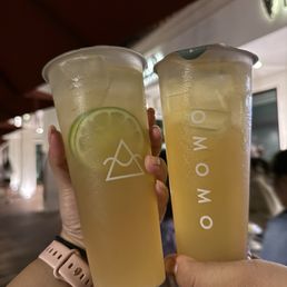 Magnolia fresh tea, magnolia lime