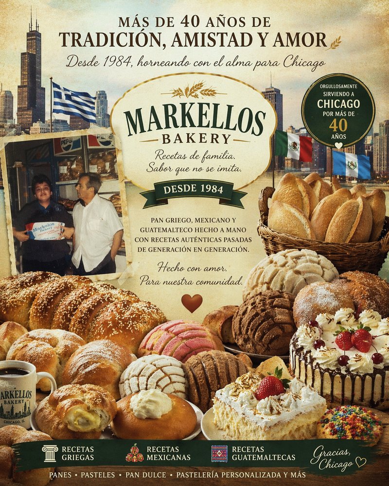 Markellos Baking Company Logo