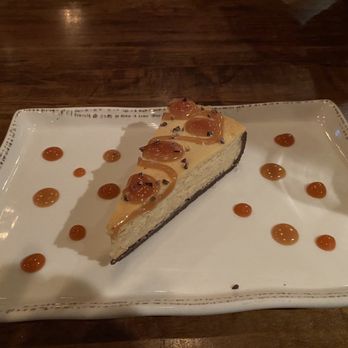 Dancing Bear Appalachian Bistro - Cheeses cake with duck fat Carmel drizzle - New American Near Me - Townsend, Tennessee