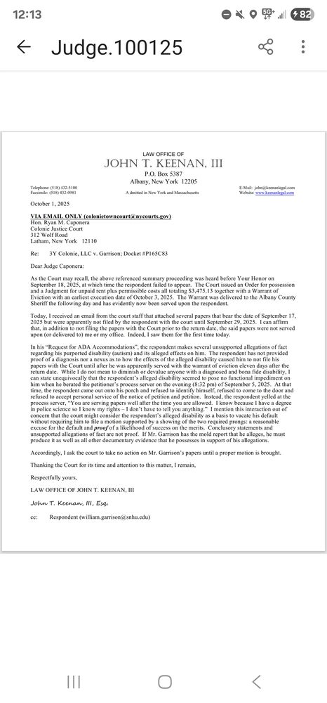 Keenan John T III ESQ - divorce attorney in Albany, NY