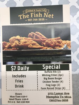Menu photo 2 The Fish Net Memphis, TN