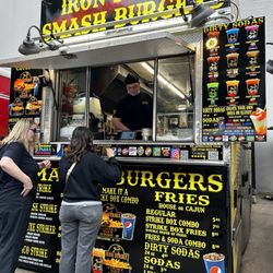 Iron Strike Smash Burgers - Food cart at Midtown Beer Garden