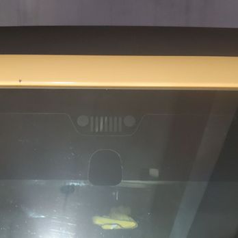 Living Low - Mike even cut around the jeep grill on the widshield! - Home Window Tinting Near Me
