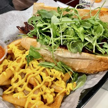 Street - Porchetta with curry fries - Asian Fusion Near Me - Concord, New Hampshire