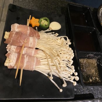 Sonu BBQ - Bacon wrapped enoki - Korean Near Me - Oceanside, California Sonu BBQ - Bacon wrapped enoki - Korean Near Me - Oceanside, California