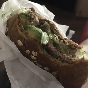Jim's Burgers - Avocado burger with cheese - Burgers Near Me - Upland, California