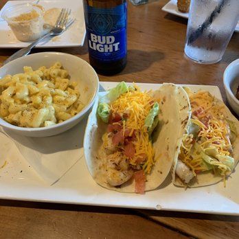 Krazy Owls - Shrimp tacos with Mac & cheese. - Sports Bars Near Me - Johns Island, South Carolina Krazy Owls - Shrimp tacos with Mac & cheese. - Sports Bars Near Me - Johns Island, South Carolina