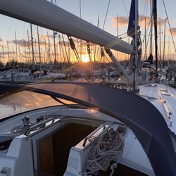 @Sail Yachting - Sunset in marina it Soal (Workum, NL)