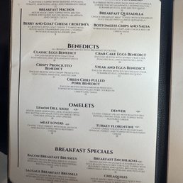 Menu March 2026