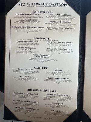 Menu photo 8 Stone Terrace Gastropub San Antonio, TX