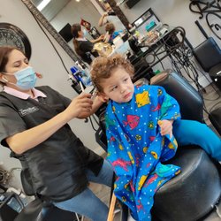 Innovation Beauty - My son's first haircut, innovation is the place to go, he felt safe comfortable and loved.