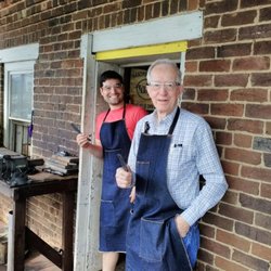 Uncle Hank's Knives - His 90th Birthday gift, made his first knife.