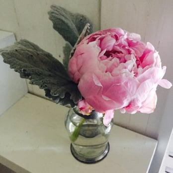 Josephine House - The decor details make this place special! Pink peony (it's real!). - American Near Me - Austin, Texas